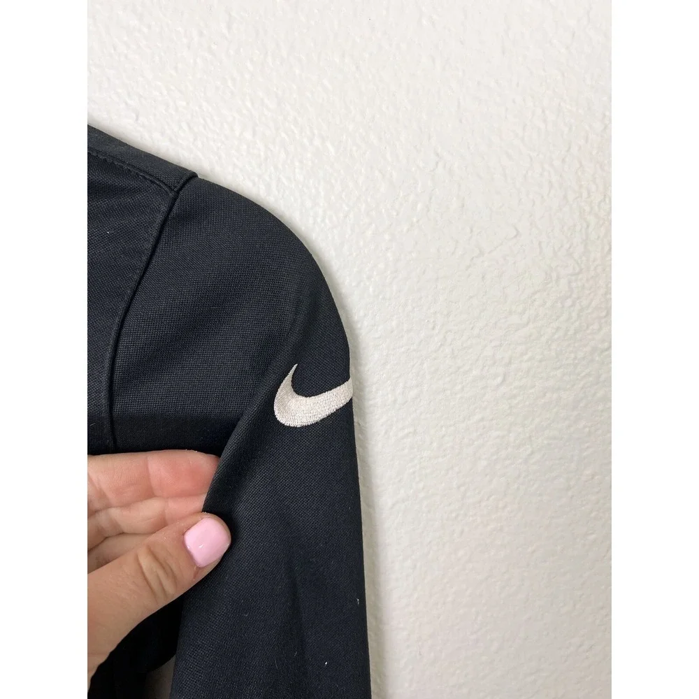 Nike Boys Black Full Zip Up‎ Hoodie Jacket Size Small